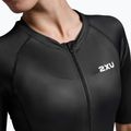 Дамски костюм за триатлон 2XU Core Sleeved black/white 6