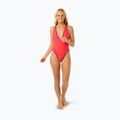 Дамски бански Rip Curl Mahot One Piece High Leg red 2