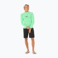 Rip Curl Raw Energy UPF Performance мъжки бански с дълъг ръкав, неоново зелен 2