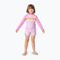 Rip Curl детска плувна жилетка с дълъг ръкав Rainbow Tide Rash Vest, яркорозова 2
