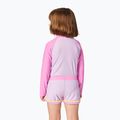 Rip Curl детска плувна жилетка с дълъг ръкав Rainbow Tide Rash Vest, яркорозова 3