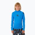 Детска блуза с дълъг ръкав за плуване Rip Curl Waves Upf blue gum