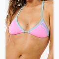 Горнище от бански костюм Rip Curl Surf Puff Sliding Tri light pink 6