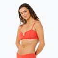 Горнище от бански костюм Rip Curl Oasis Multi Fit Bandeau red 4