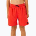 Детски плажни шорти Rip Curl Offset Volley red 3