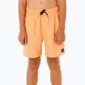 Детски плажни шорти Rip Curl Offset Volley mandarin set