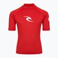 Детска тениска за плуване Rip Curl Waves Upf lava red