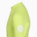 Детска тениска за плуване Rip Curl Waves Upf lime 5