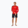 Мъжка блуза с дълъг ръкав за плуване Rip Curl Waves Upf Perf lava red 2
