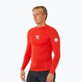 Мъжка блуза с дълъг ръкав за плуване Rip Curl Waves Upf Perf lava red 4