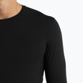 Дълъг ръкав термоактивен мъжки icebreaker Merino 150 Anatomica Crewe черен 4