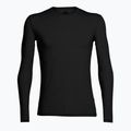 Дълъг ръкав термоактивен мъжки icebreaker Merino 150 Anatomica Crewe черен 7
