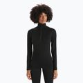 Дамска термоактивна блуза icebreaker 200 Oasis Half Zip black
