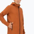 Мъжки суитшърт Mons Royale Arcadia Merino Fleece Hoody ginger 5