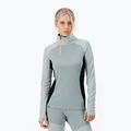 Мъжка термоблуза с дълъг ръкав Mons Royale Olympus Merino Base Layer 1/2 Zip dew/ black