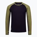 Мъжка термоактивна блуза Mons Royale Temple Merino fern/black 3