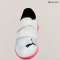 Детски футболни обувки PUMA Future 7 Play IT V puma white/puma black/poison pink 11