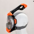 Детска целолицева маска за шнорхелинг AQUASTIC KAI Jr orange 10