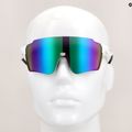 Слънчеви очила Red Bull SPECT Stun shiny white/smoke with purple-green mirror 9