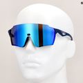 Слънчеви очила Red Bull SPECT Stun matt blue/smoke with blue mirror 9