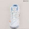 Дамски обувки за волейбол Mizuno Wave Voltage Mid white/peach parfait/halogen blue 9