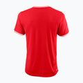 Мъжка тениска за тенис Wilson Team II High V-Neck Red WRA794103 2