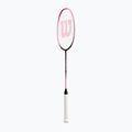 Ракетка за бадминтон Wilson Fierce 270 pink/white 3