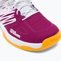 Детски обувки за тенис Wilson Kaos K 2.0 в бяло и розово WRS329190 7