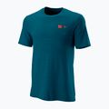 Мъжка тениска Wilson Bela SMLS Crew III синя WRA813001