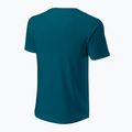 Мъжка тениска Wilson Script Eco Cotton Tee синя/коралова 2