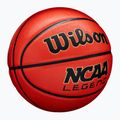 Баскетболна топкa Wilson NCAA Legend orange/black rozmiar 7 2