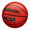 Баскетболна топкa Wilson NCAA Legend orange/black rozmiar 7 3