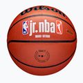Детски баскетболни Wilson NBA JR Fam Logo Indoor Outdoor brown размер 5 5