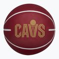 Wilson NBA Team Dribbler Cleveland Cavaliers кафяв баскетболен 2