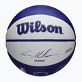 Детски баскетболен екип Wilson NBA Player Local Markkanen син размер 5