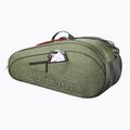 Чанта за тенис Wilson Team 6Pk heather green 3