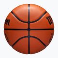 Детски баскетболен Wilson NBA JR Drv Fam Logo кафяв размер 5 6