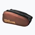 Wilson Super Tour Pro Staff Тенис чанта V14 9Pk кафява WR8024501001