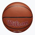 Wilson NBA Team Alliance Miami Heat кафяв размер 7 баскетбол 5