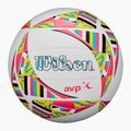 Wilson AVP Movement плажен волейбол бяло/розово/жълто размер 5