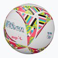 Wilson AVP Movement плажен волейбол бяло/розово/жълто размер 5 4