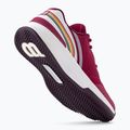 Дамски обувки за тенис Wilson Intrigue Pro Clay W RG beaujolais/ white/ plum perfect 4