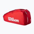 Wilson Super Tour Red 6PK червена тенис чанта 2