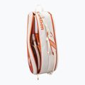 Чанта за тенис Wilson Roland Garros Team 6PK 2005 крем/глина 6