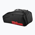 Чанта за тенис Wilson Clash V3 Super Tour black/ infrared 2