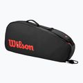 Wilson Clash V3 Super Tour 3PK черна/инфрачервена чанта за тенис