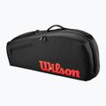 Wilson Clash V3 Super Tour 3PK черна/инфрачервена чанта за тенис 2