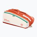 Чанта за тенис Wilson Roland Garros Super Tour 9Pk 2026 cream/clay/green
