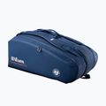 Чанта за тенис Wilson Roland Garros Session De Soiree Super Tour 15Pk 2026 navy/clay