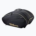 Чанта за падел Wilson Defy Padel bag black/gold 2